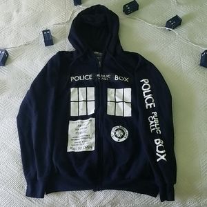 Doctor Who Police Box Hoodie